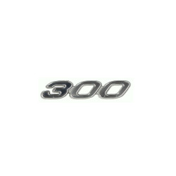 emblem Piaggio original word [300] vespa chrome gts 300 2h003205