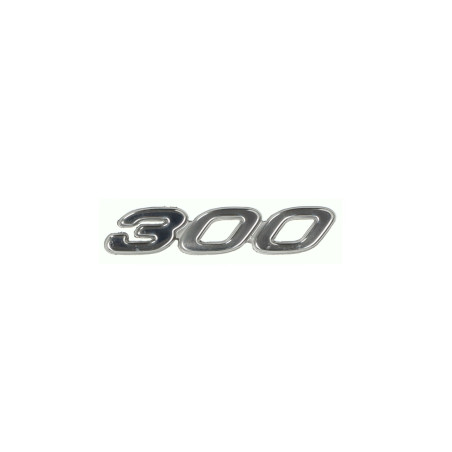 emblem Piaggio original word [300] vespa chrome gts 300 2h003205