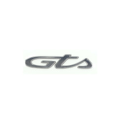 emblem Piaggio original word [gts] side cover gts 125cc, gts 300 2h003198