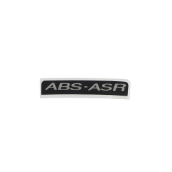 sticker Piaggio origineel woord [abs-asr] gts 125cc, gts 300, gtv 300 1b001417
