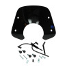 windshield Regia with mounting set low (made in EU) black gloss fiddle 2