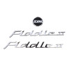 emblem set sym chrome 3-parts fiddle 2