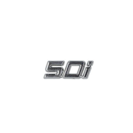 embleem Sym origineel woord [50i] euro-4/5/5+ chroom mio 50i 87130-xla-000