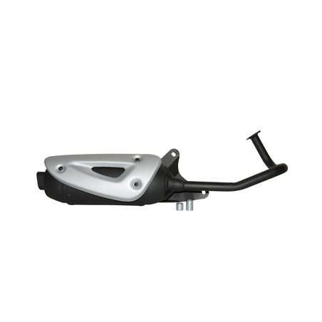 exhaust Tecno standard model straight (made in EU) 12 inch black sco china 4t, sco gy6