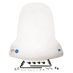 windshield Regia with mounting set high (made in EU) 72cm clear cs50, speedy, turbho CD-50, turbho CD-50N, v-clic