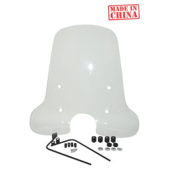 windscherm DMP met bevestigingsset hoog helder agm Retro, BTC Grande Retro Old, china retro/torino, grande retro
