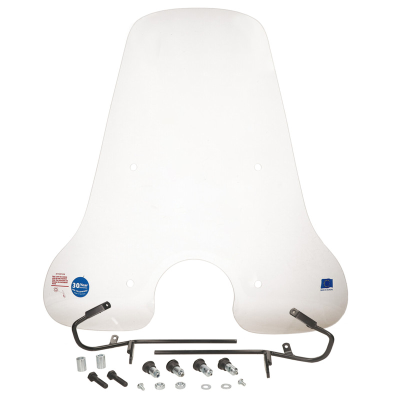 windshield Regia with mounting set high (made in EU) ceo/motobi btc
