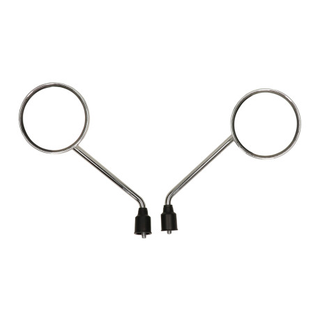 mirror set fiddle/tonik/ chrome china lx/napoli, fiddle, gts toscana, riva, vespelini, vx50