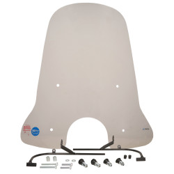 windscherm Regia met bevestigingsset hoog (made in EU) SYM 74cm helder fiddle 2