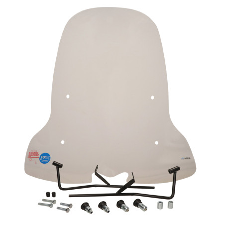 windscherm Regia met bevestigingsset hoog (made in EU) helder orbit 2, orbit1, symply, xpro