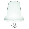 windshield Sym original with mounting set high clear orbit 3, x-pro sy530-xb1-00l