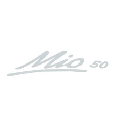 emblem Sym original front cover word [mio50] white mio 87128-a70-000-t1