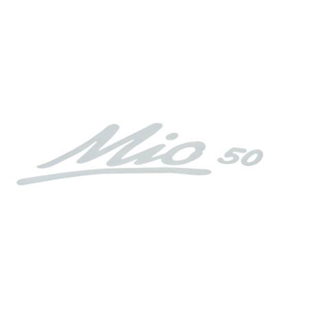 emblem Sym original front cover word [mio50] white mio 87128-a70-000-t1