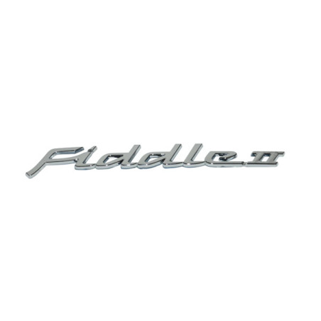 embleem Sym origineel woord Fiddle 2 chroom 87128-ala-010