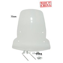 windshield DMP with mounting set high (made in china) 73cm clear mio