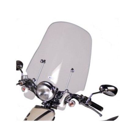windscherm Sym origineel met bevestigingsset hoog 47.5cm helder allo sy530-z4a-00l