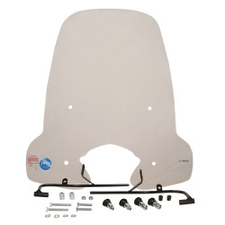 windshield Regia with mounting set high (made in EU) 16 inch 70cm clear Symphony St