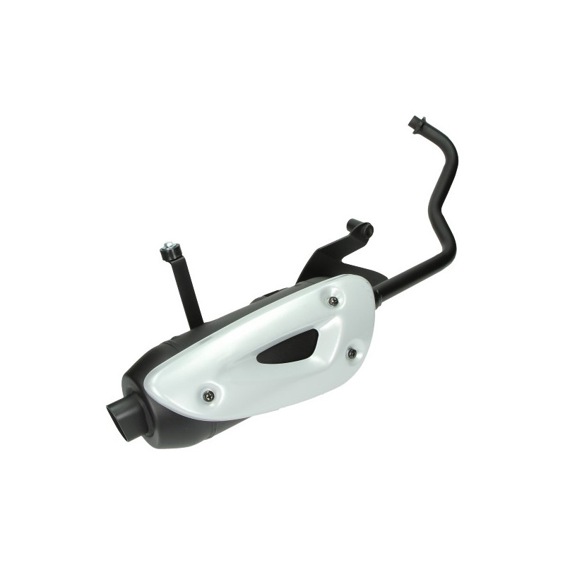 uitlaat tecno standaard model (made in EU) sym zwart xpro
