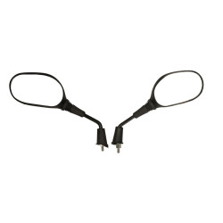 spiegelset DMP sym links/rechts 8mm zwart orbit, symply, symphony, tweet, xpro