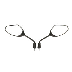 mirror set DMP e-mark 8mm black jet4-4t, orbit, symphony, symphony sr, Tweet