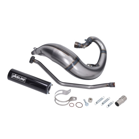 exhaust Yasuni Cross ML black beta rr50, enduro, minarelli am6 tub807th-b57