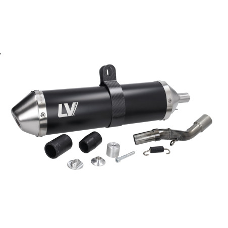 exhaust Leovince euro-5 x-fight black edition beta rr50 17008b