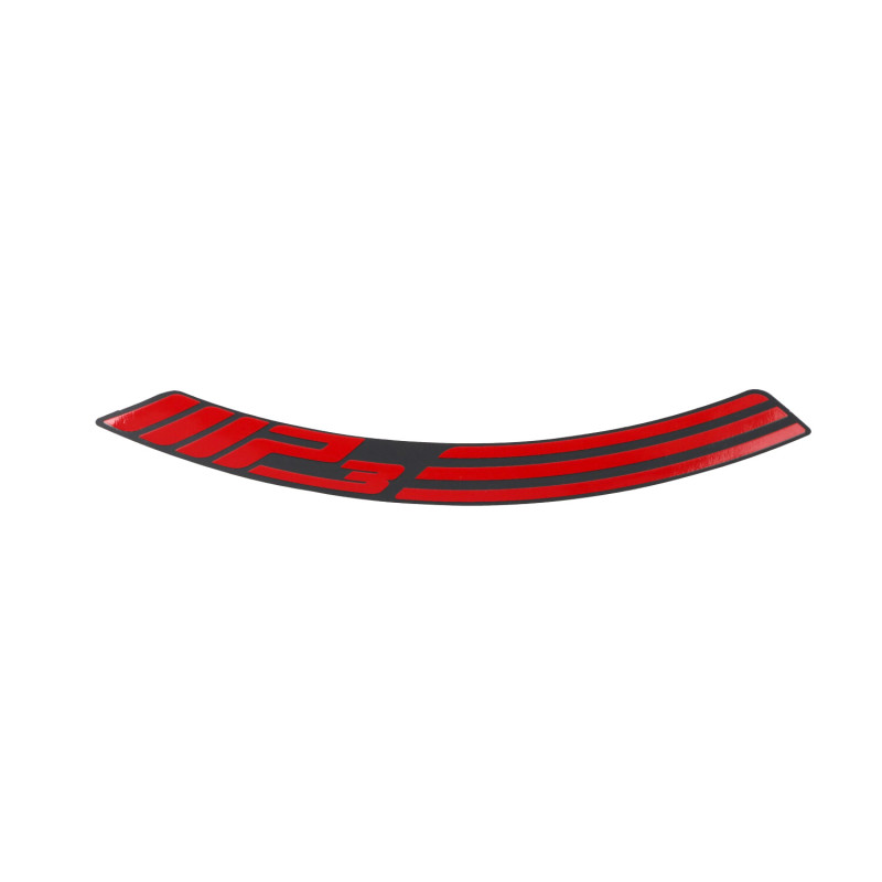 sticker Piaggio original front wheel red 1 piece mp3 500cc, mp3-350cc, mp3-400cc 2h002532