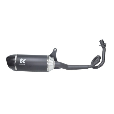 exhaust Turbokit racing Gmax Racing Gmax black vespa, piaggio 4t 125/150, lx 125cc, primavera 125 4t, sprint 125 4t
