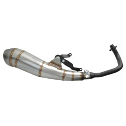 uitlaat Blast rvs euro-2 blank piaggio, zip 4t 2v blast