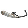 uitlaat Blast rvs euro-2 blank piaggio, zip 4t 2v blast