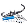 uitlaat yasuni yasuni-R blauw gilera runner 50, sco piaggio 2t tub420a