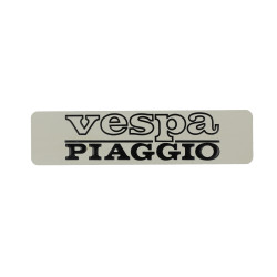 emblem tank logo metal [vespa/piaggio] bravo, ciao, moped vespa, si 182347
