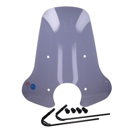 windshield Regia with mounting set high (made in EU) 2024 smoke gts 250cc, gts all models, gts super 300cc