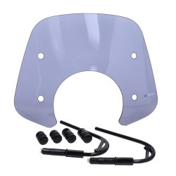 windshield Regia + mounting kit low low (made in EU) 2024 smoke gts all models