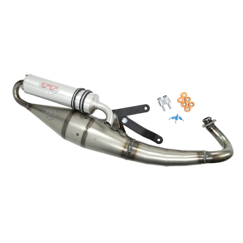 exhaust Leovince hand made tt alu aluminum fly 2t, typhoon, zip 2t 4065