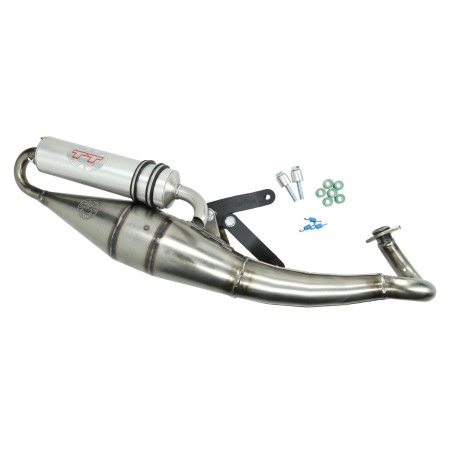 uitlaat Leovince hand mate tt aluminium sco piaggio 2t 4066