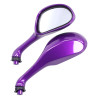 spiegelset fast-arrow painted paars/purple gilera runner 50/125/180, zip2000