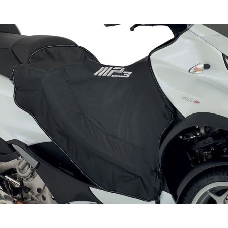 leg shield Piaggio original euro-4/5 (heatable) mp3 500cc, mp3-300cc, mp3-400cc 605576m011
