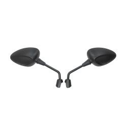 spiegelset fast-arrow kort e-keur vespa m8 zwart sprint