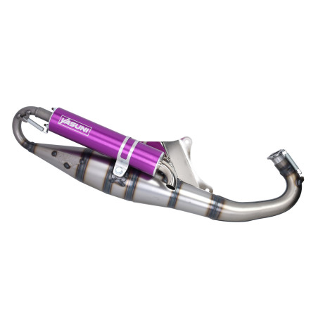 exhaust Yasuni carrera c16 2t purple sco piaggio 2t, piaggio & gilera tub423v