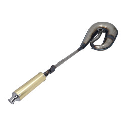 uitlaat tecno circuit (made in EU) blank/goud puch maxi
