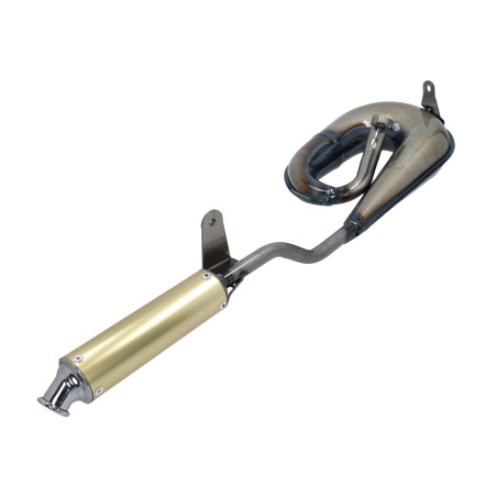 exhaust Tecno circuit (made in EU) clear/gold vespa, ciao