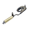 uitlaat tecno circuit (made in EU) blank/goud vespa, ciao