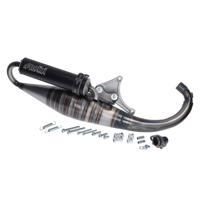 exhaust Polini race 5 gilera runner 50, sco piaggio 2t, zip 2t 200.0337