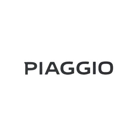emblem Piaggio original word [piaggio] rear cover black zip 4t 2h003414000a1