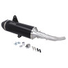 uitlaat polini vespa zwart gts 125-300 4t 190.0041
