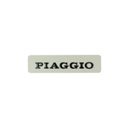 emblem word [piaggio] tank logo 115x28 mm black ciao 182346