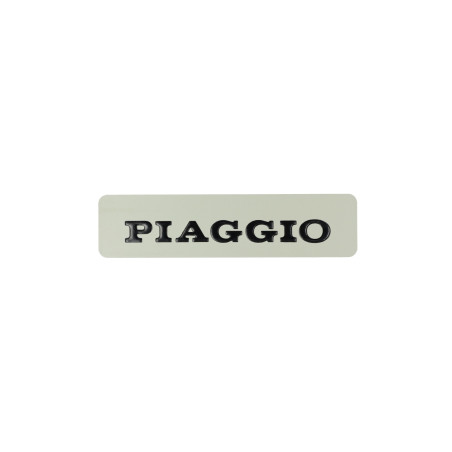 emblem word [piaggio] tank logo 115x28 mm black ciao 182346