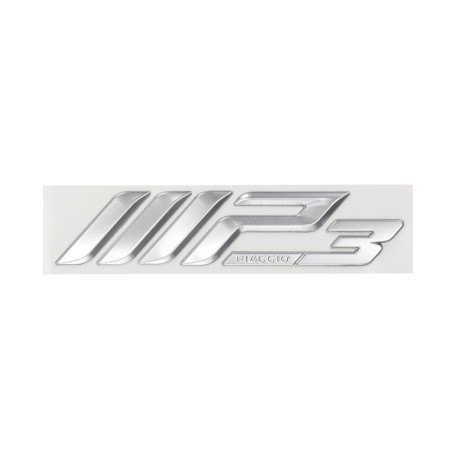embleem Piaggio origineel woord [mp3] 300/400/500 zilver mp3 1b001460