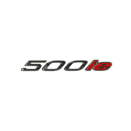 emblem Piaggio original word (500 i.e.) smoke mp3 500cc 674055